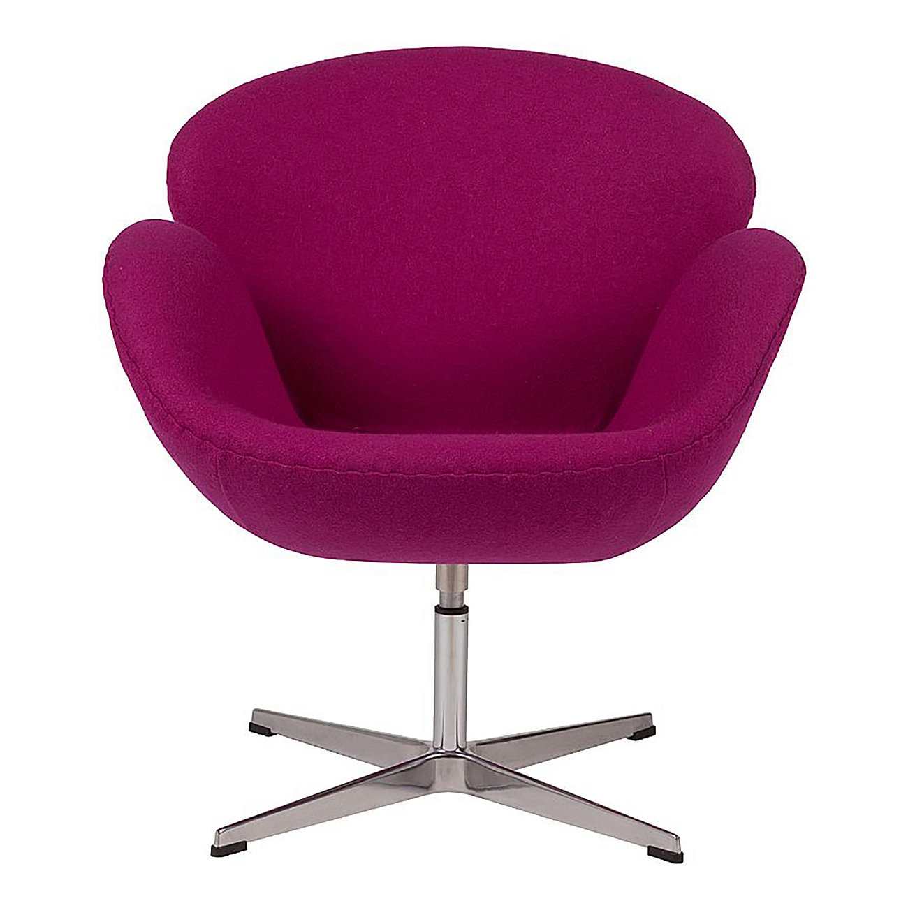Кресло Swan Chair Лиловая Шерсть М Кресло Swan Chair Лиловая Шерсть М