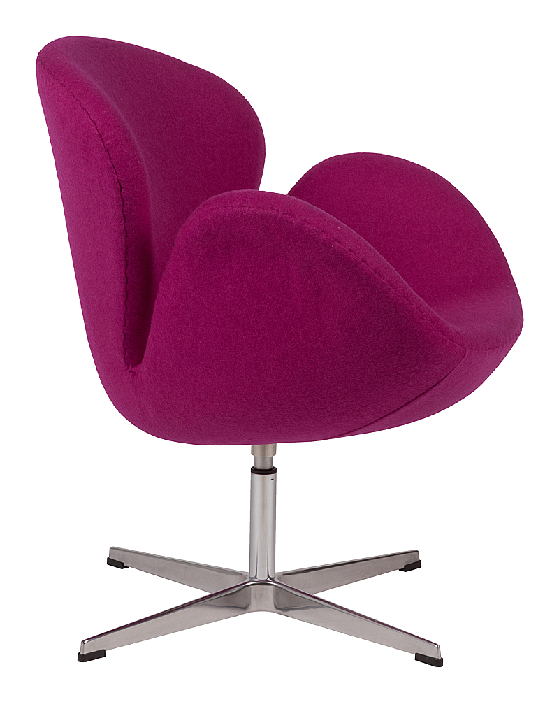 Кресло Swan Chair Лиловая Шерсть М Кресло Swan Chair Лиловая Шерсть М