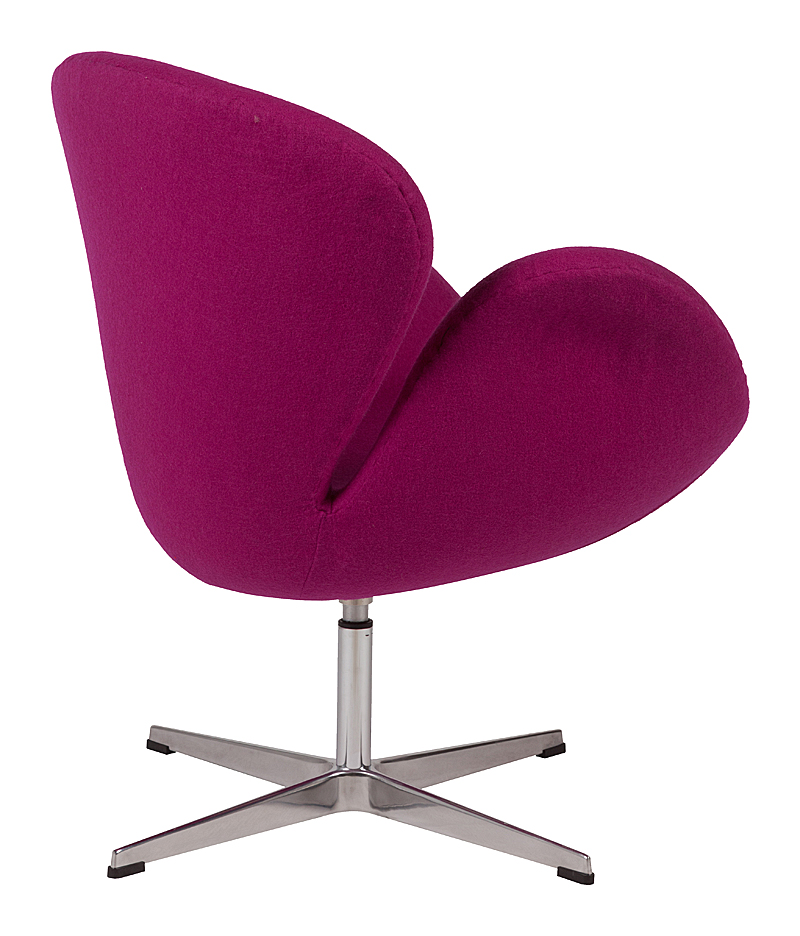 Кресло Swan Chair Лиловая Шерсть М Кресло Swan Chair Лиловая Шерсть М