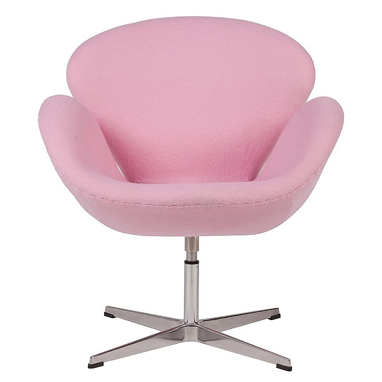 Кресло Swan Chair Светло-розовая Шерсть Кресло Swan Chair Светло-розовая Шерсть