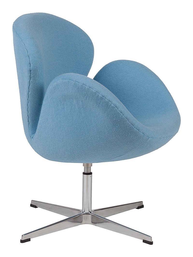 Кресло Swan Chair Голубая Шерсть Кресло Swan Chair Голубая Шерсть