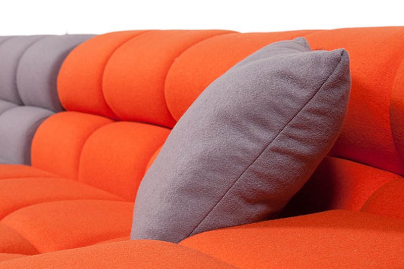 Диван Tufty-Time Sofa Серо-оранжевый Шерсть Диван Tufty-Time Sofa Серо-оранжевый Шерсть