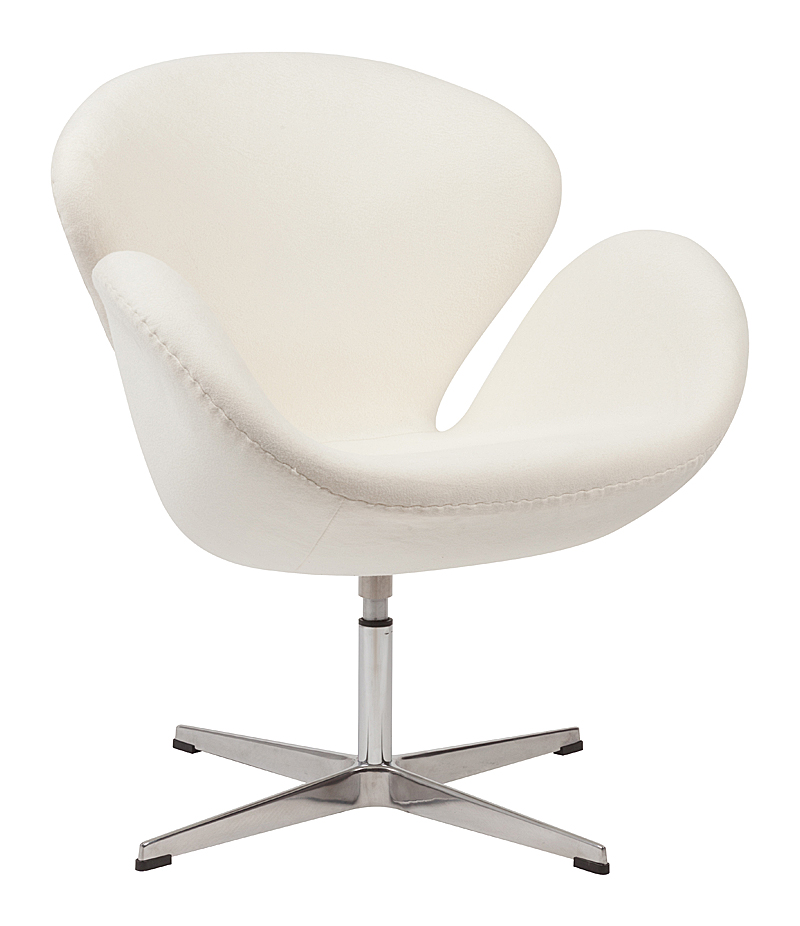 Кресло Swan Chair Кремовая Шерсть Кресло Swan Chair Кремовая Шерсть