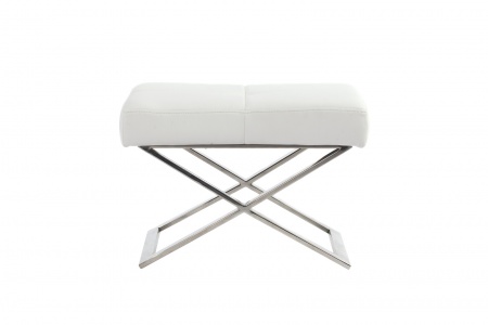 Табурет Aster X Stool Белая Экокожа Табурет Aster X Stool Белая Экокожа