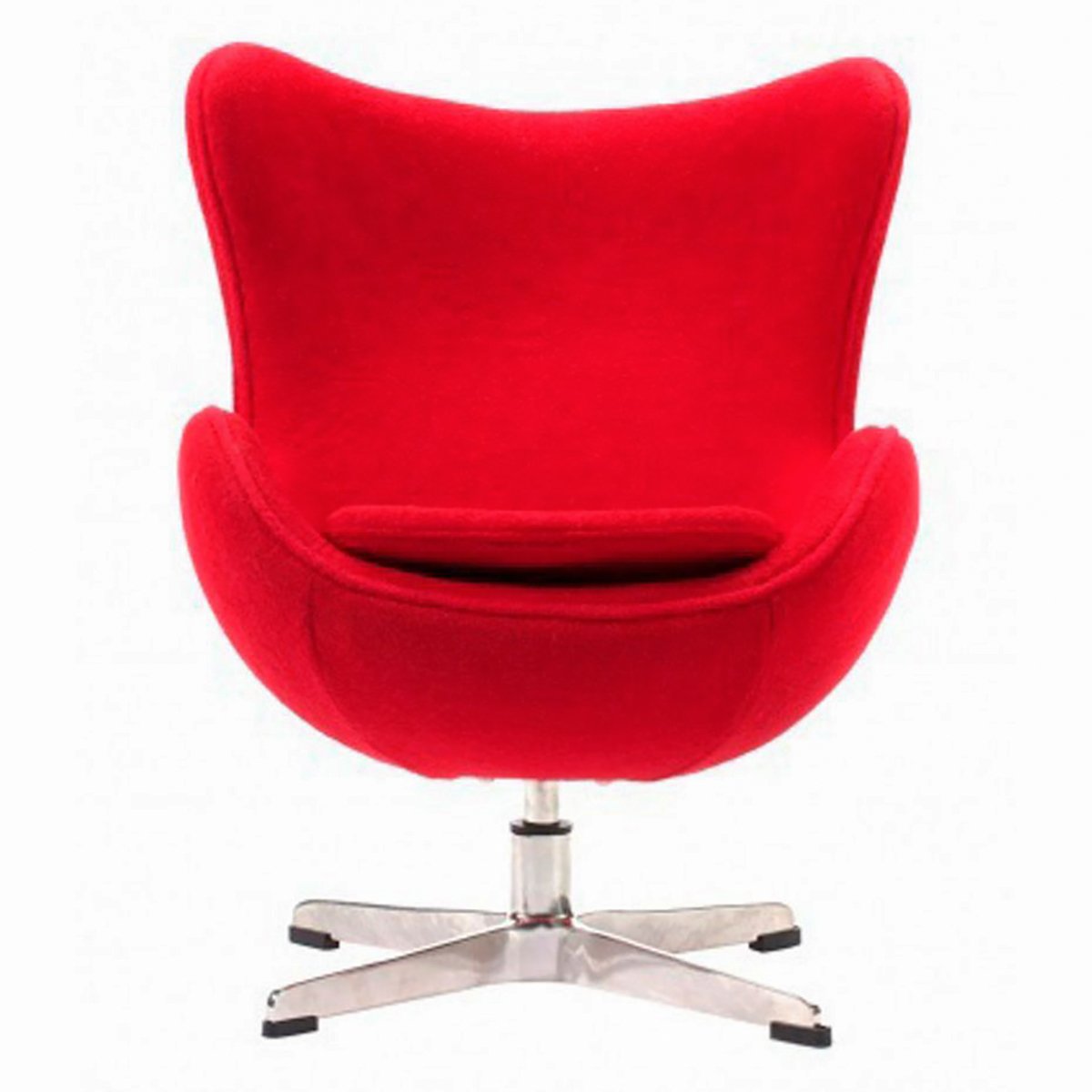 Детское кресло Egg Chair Красное 100% Шерсть Детское кресло Egg Chair Красное 100% Шерсть
