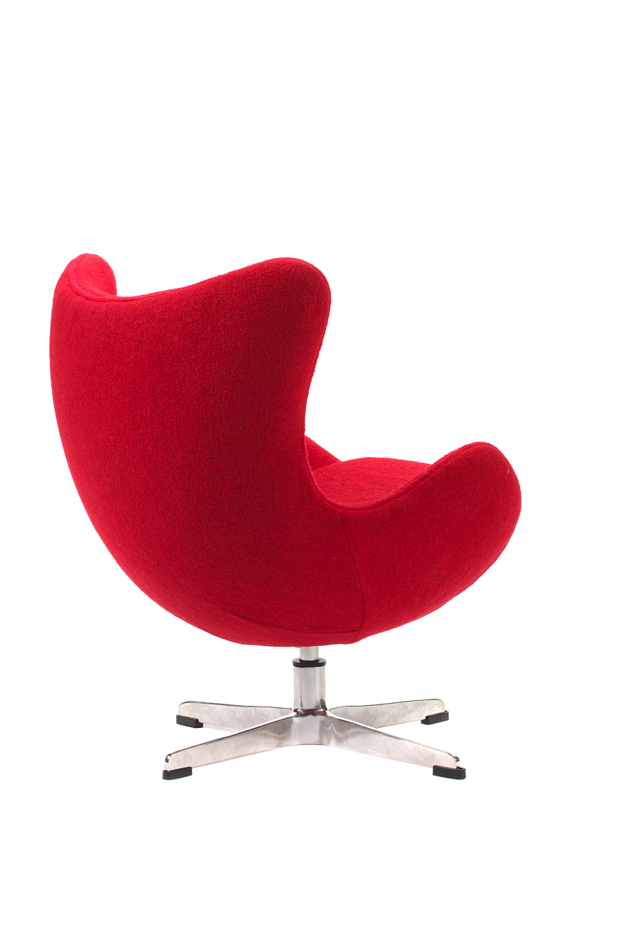 Детское кресло Egg Chair Красное 100% Шерсть Детское кресло Egg Chair Красное 100% Шерсть