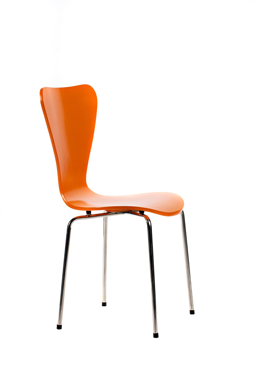 Стул Ant Chair Оранжевый Металл Стул Ant Chair Оранжевый Металл