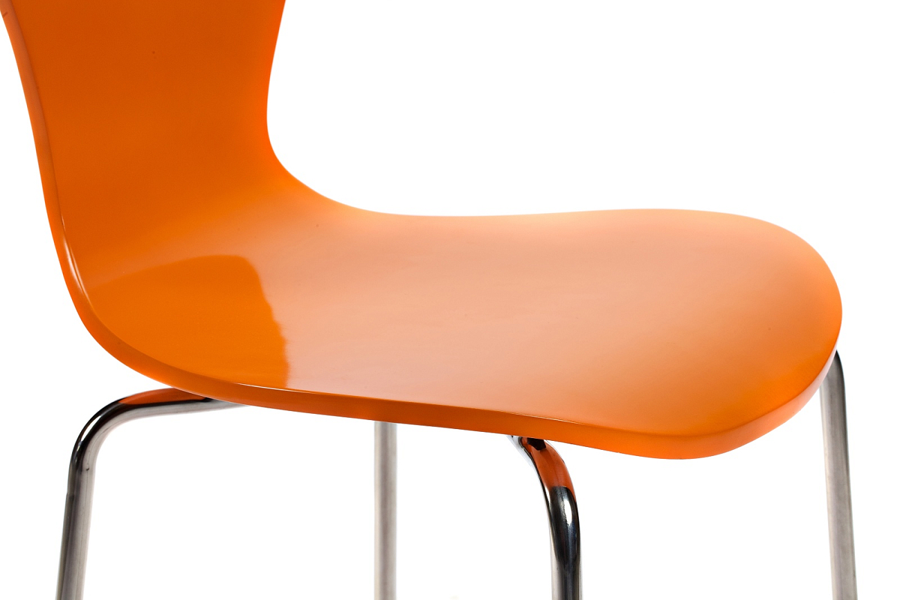 Стул Ant Chair Оранжевый Металл Стул Ant Chair Оранжевый Металл
