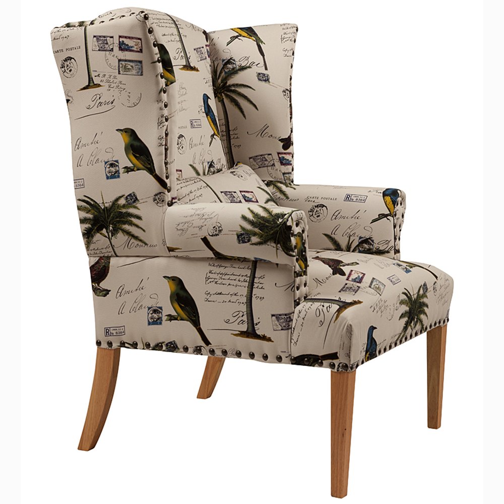Кресло Quinn Tufted Armchair Рисунок Лен Кресло Quinn Tufted Armchair Рисунок Лен