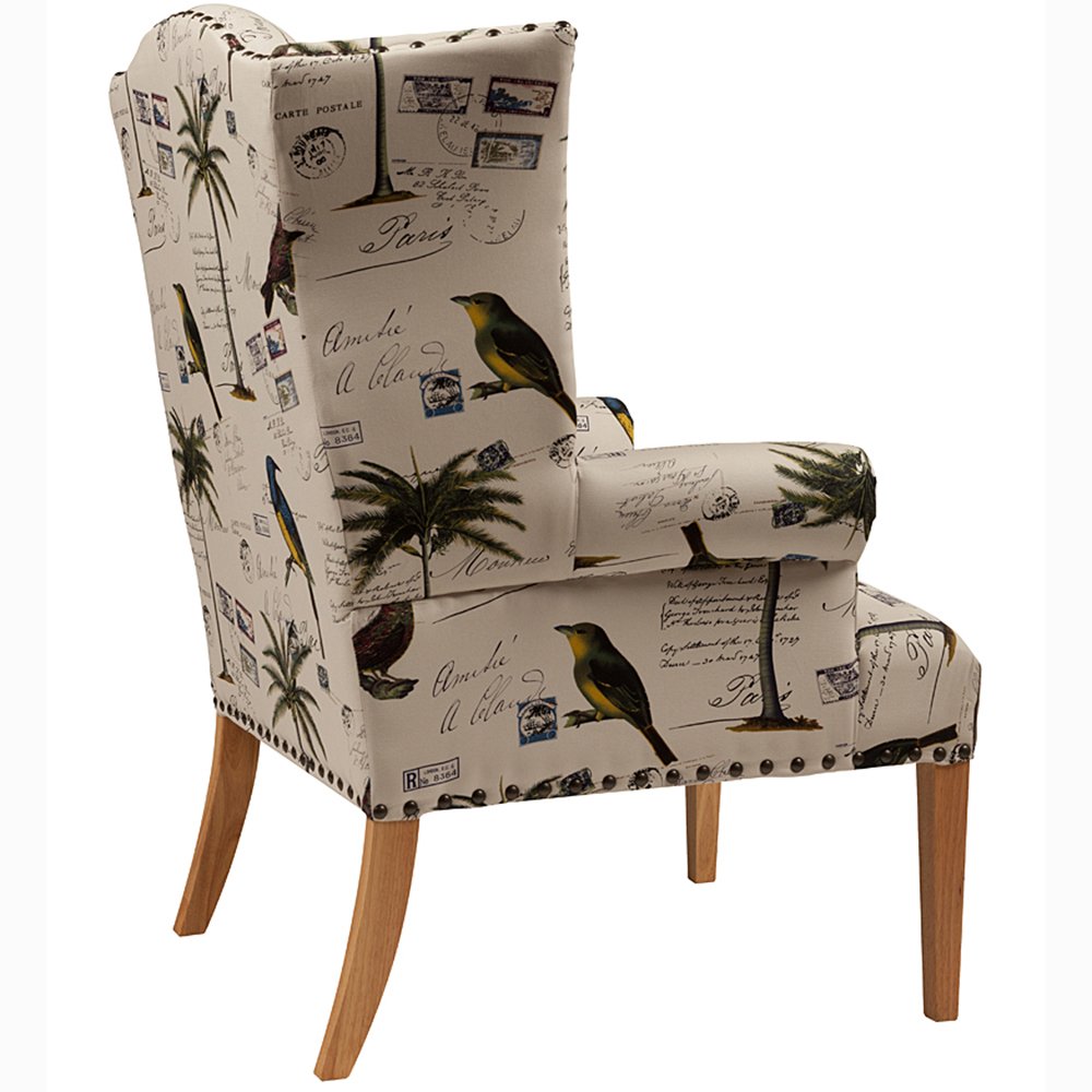 Кресло Quinn Tufted Armchair Рисунок Лен Кресло Quinn Tufted Armchair Рисунок Лен