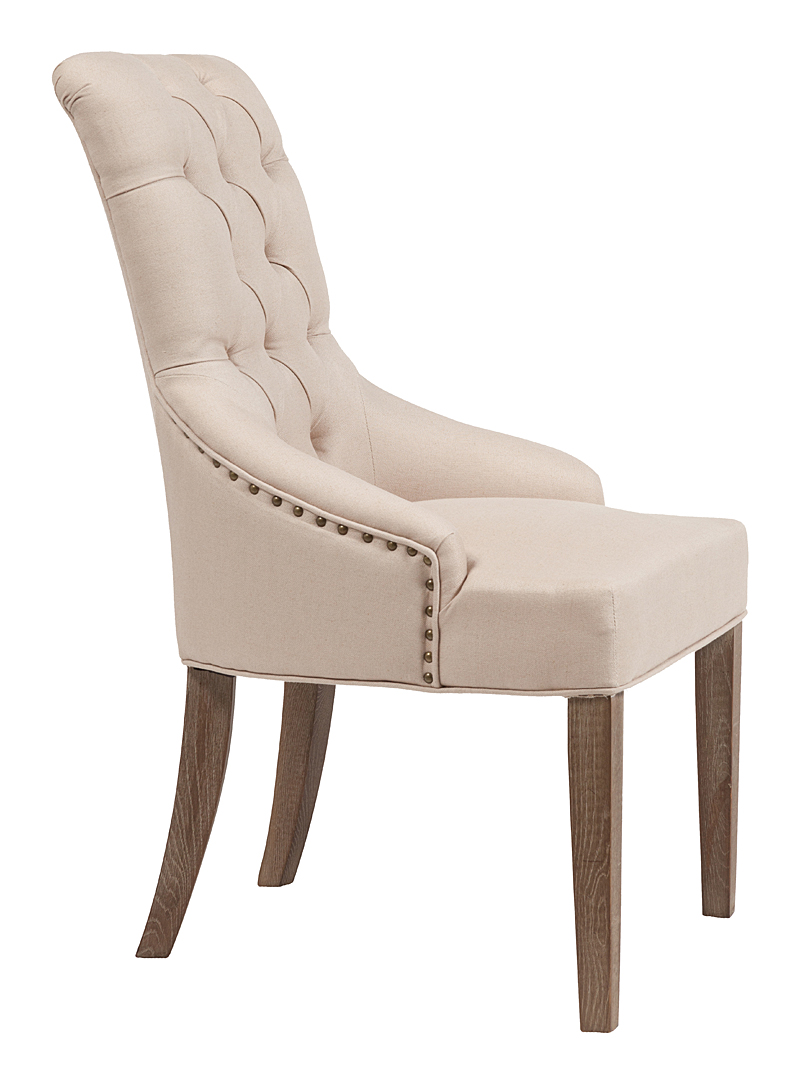 Стул Martine Armchair Кремовый Лен Стул Martine Armchair Кремовый Лен