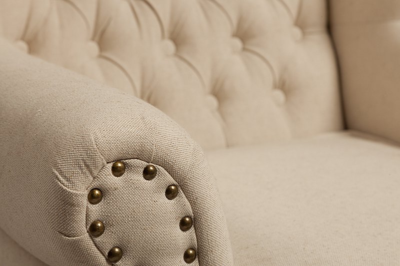 Кресло French Provincial Armchair Белый Лен Кресло French Provincial Armchair Белый Лен