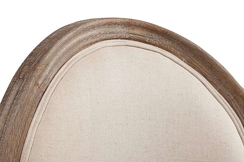 Стул Vintage French Round Кремовый Лен Стул Vintage French Round Кремовый Лен