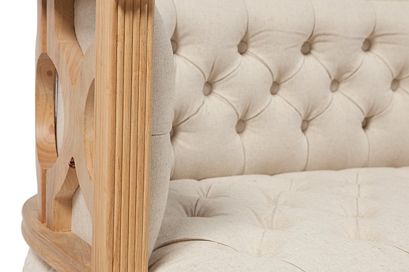 Диван Entryway Sofa Белый Лен Диван Entryway Sofa Белый Лен