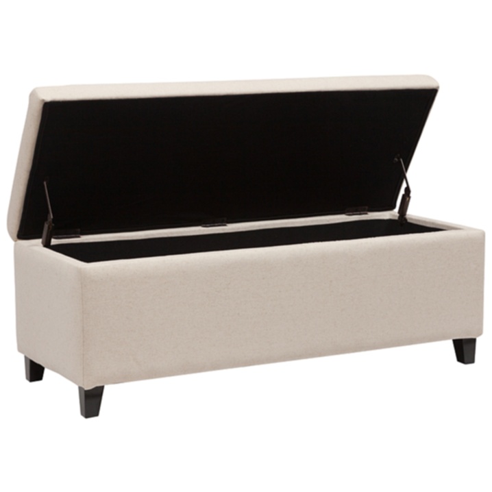 Оттоманка Dean Upholstered Storage Ottoman Белый Лен Оттоманка Dean Upholstered Storage Ottoman Белый Лен