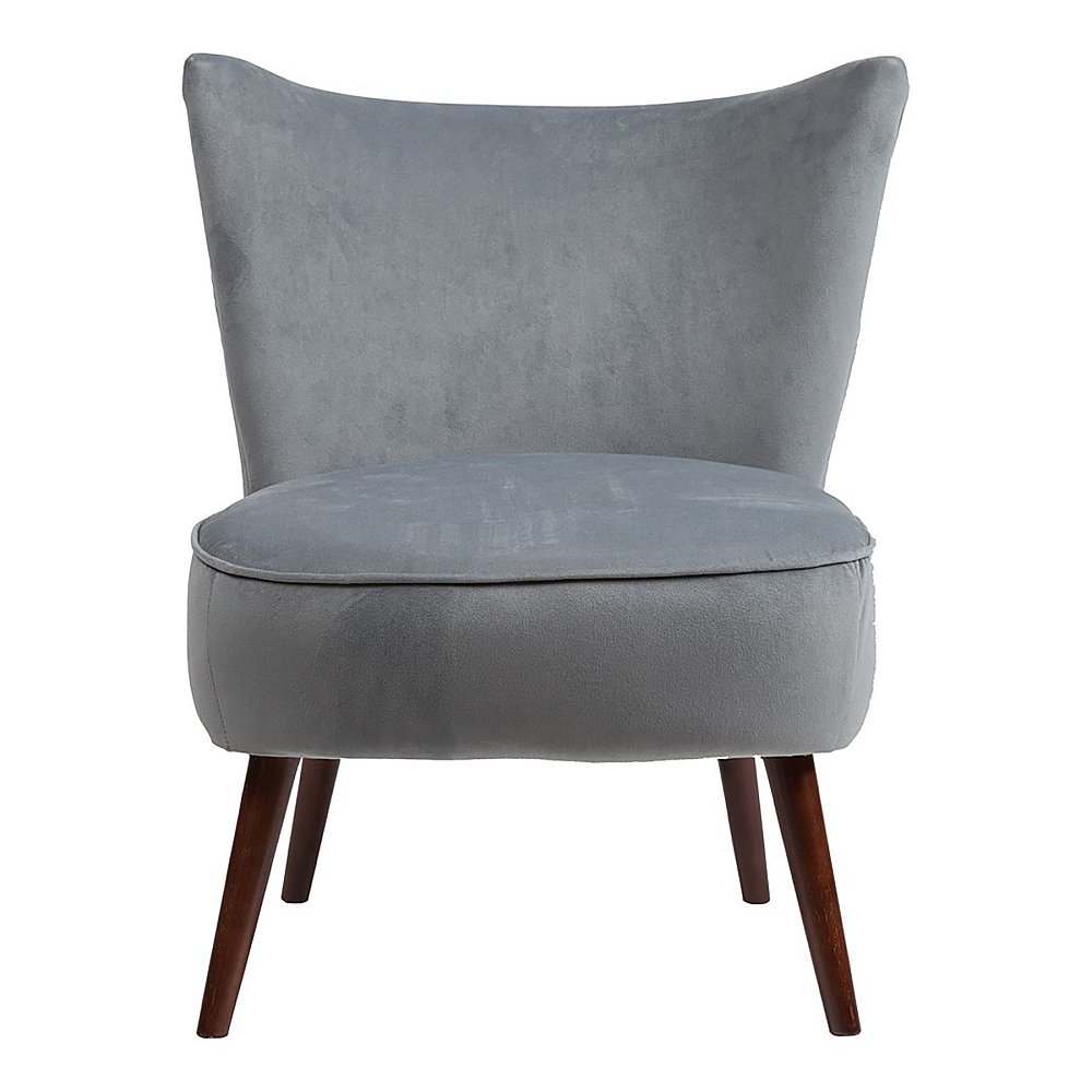 Кресло Vermont Chair Серо-Синий Велюр от DG-home Кресло Vermont Chair Серо-Синий Велюр от DG-home