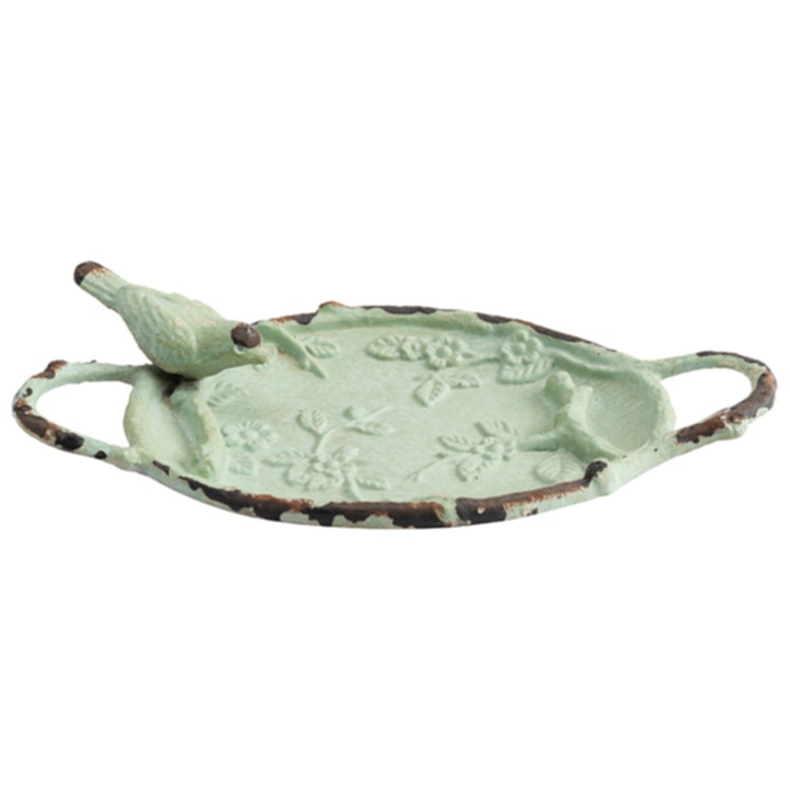 Декоративное блюдо Pewter Dish Зеленое Декоративное блюдо Pewter Dish Зеленое