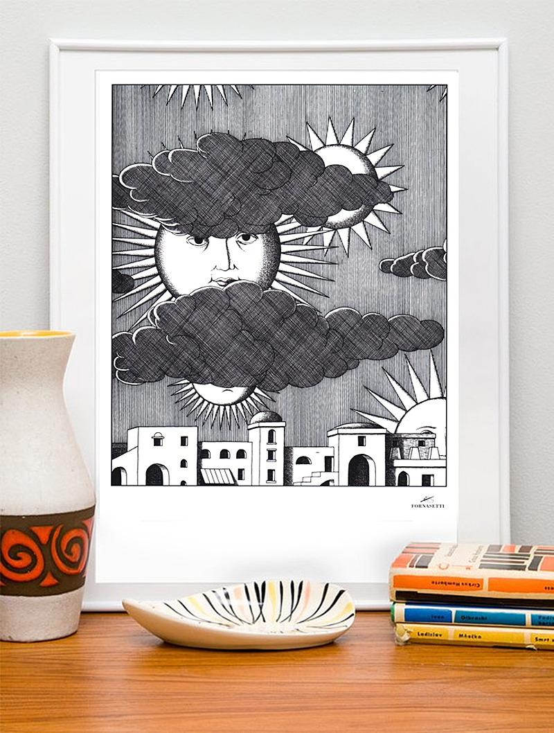 Постер Sunny Fornasetti А4 Постер Sunny Fornasetti А4