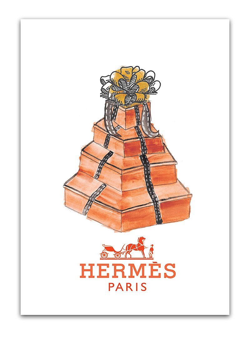 Постер Hermes А3 Постер Hermes А3