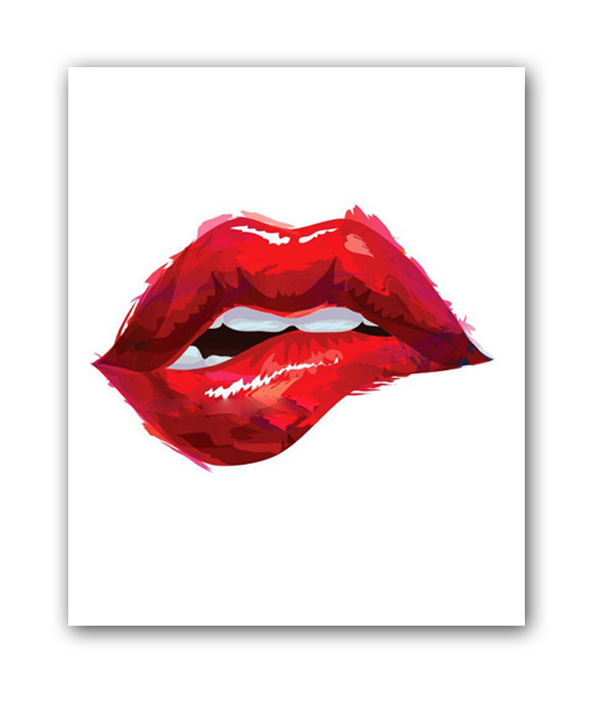 Постер Lips А4 Постер Lips А4