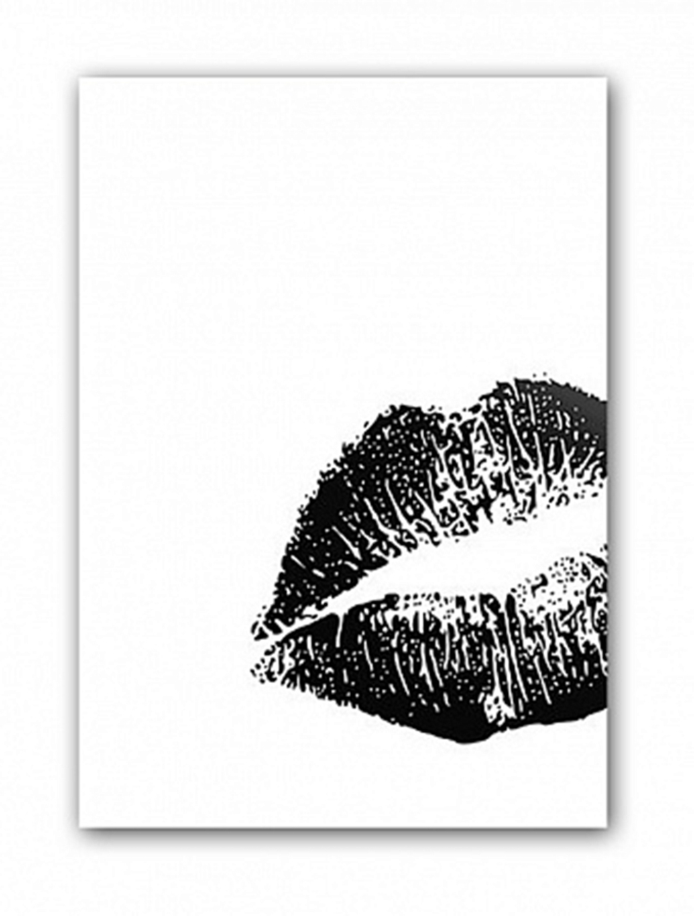 Постер Kiss А4 (черный) Постер Kiss А4 (черный)