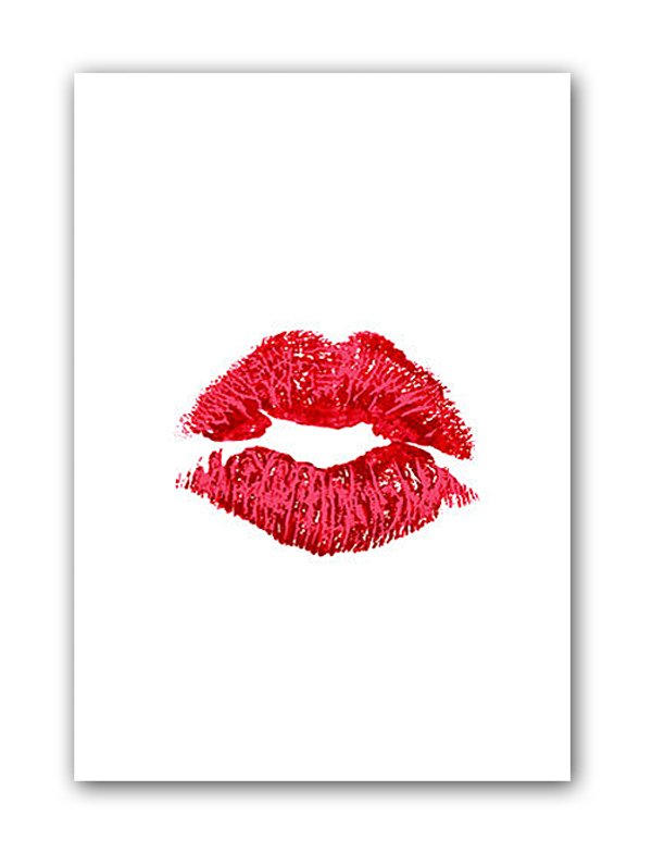 Постер Kiss А3 (красный) Красный - Декор - Постеры купить Постер Kiss А3 (красный) Красный - Декор - Постеры купить