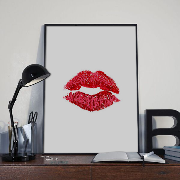 Постер Kiss А3 (красный) Красный - Декор - Постеры купить Постер Kiss А3 (красный) Красный - Декор - Постеры купить