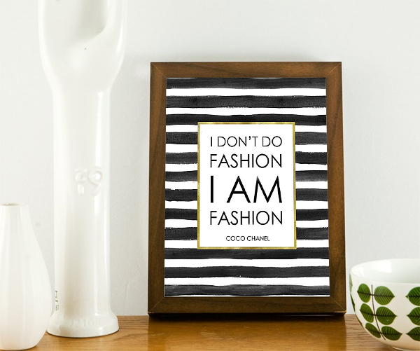Постер I am fashion А3 Постер I am fashion А3