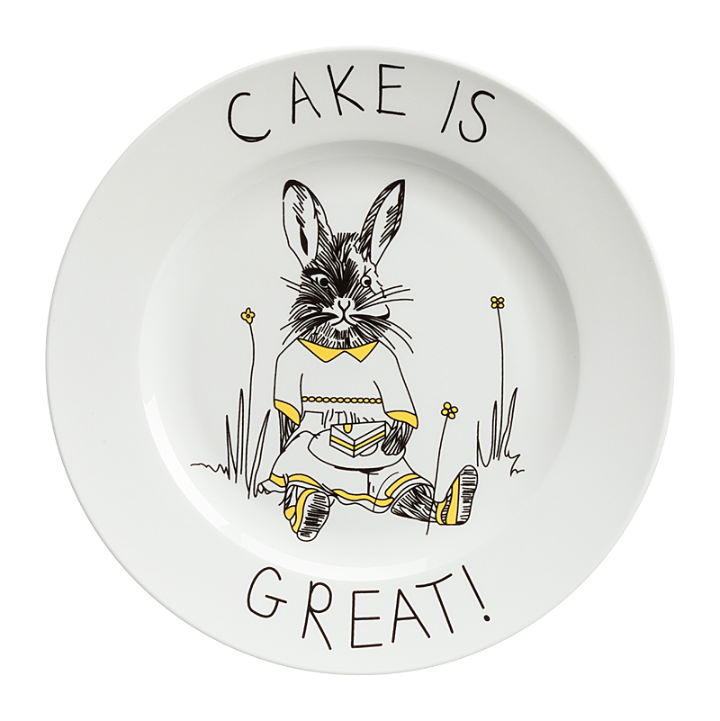 Тарелка Cake is Great Тарелка Cake is Great