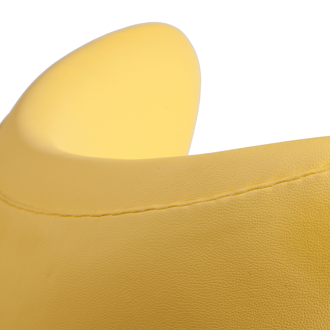 Кресло Egg Chair Желтая Кожа Класса Премиум Кресло Egg Chair Желтая Кожа Класса Премиум