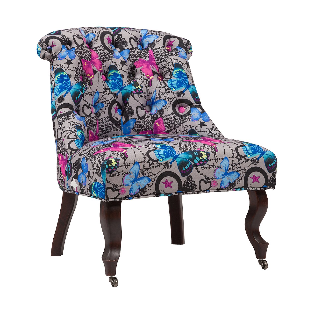 Кресло Amelie French Country Chair Бабочки Кресло Amelie French Country Chair Бабочки