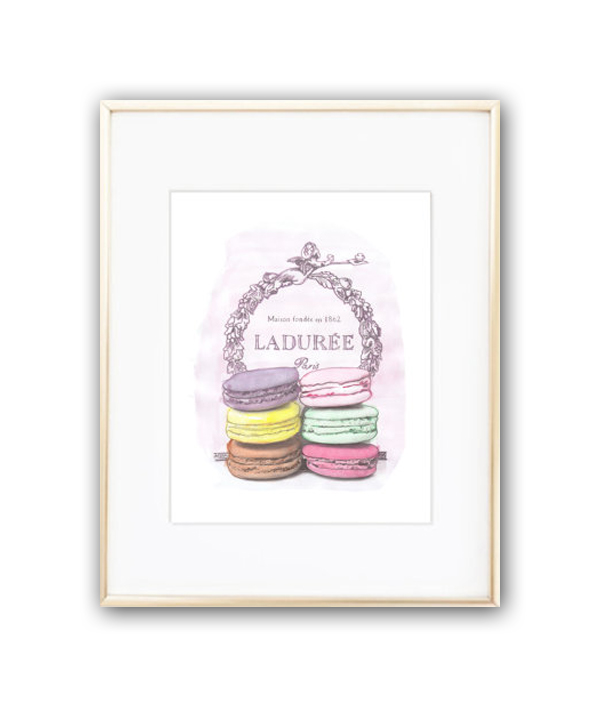 Постер Laduree sweet А4 Постер Laduree sweet А4