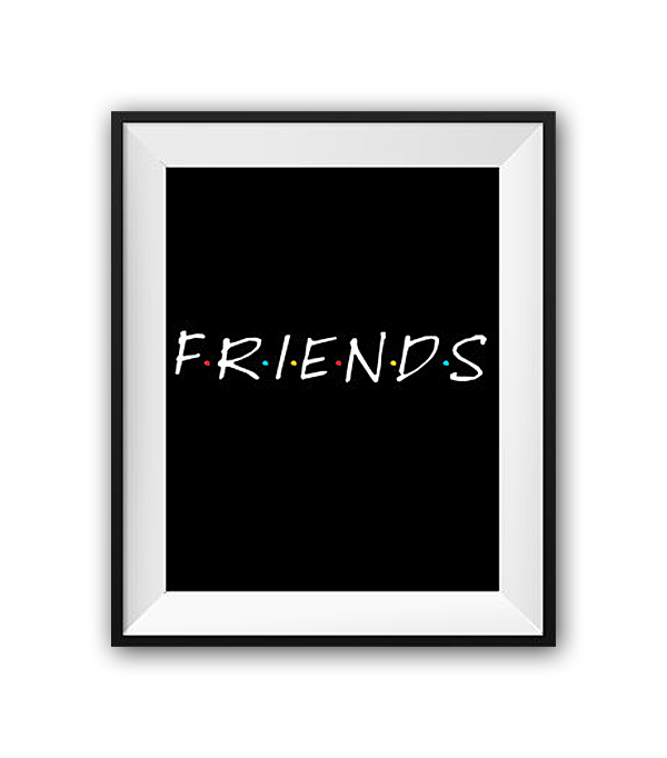 Постер Friends А4 Постер Friends А4