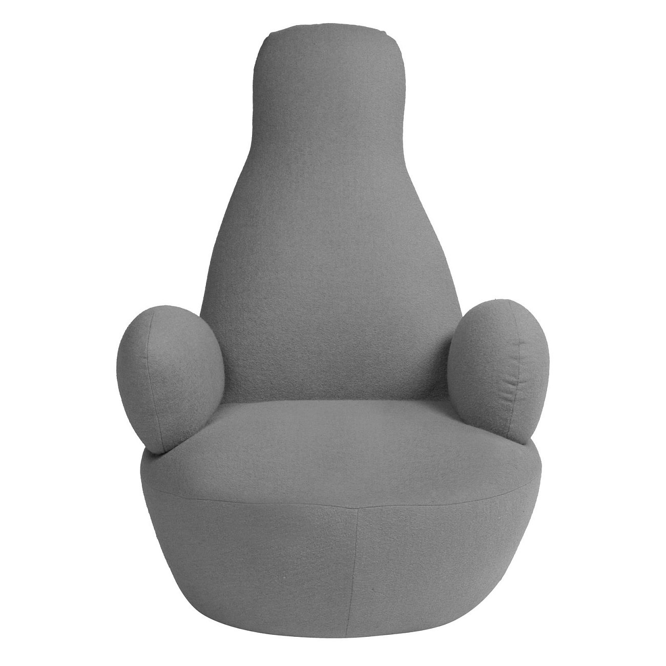 Кресло Bottle Chair Серый Кашемир Кресло Bottle Chair Серый Кашемир