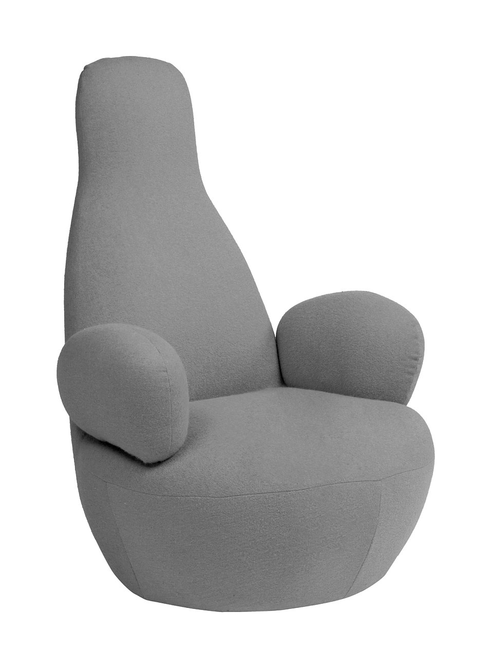 Кресло Bottle Chair Серый Кашемир Кресло Bottle Chair Серый Кашемир