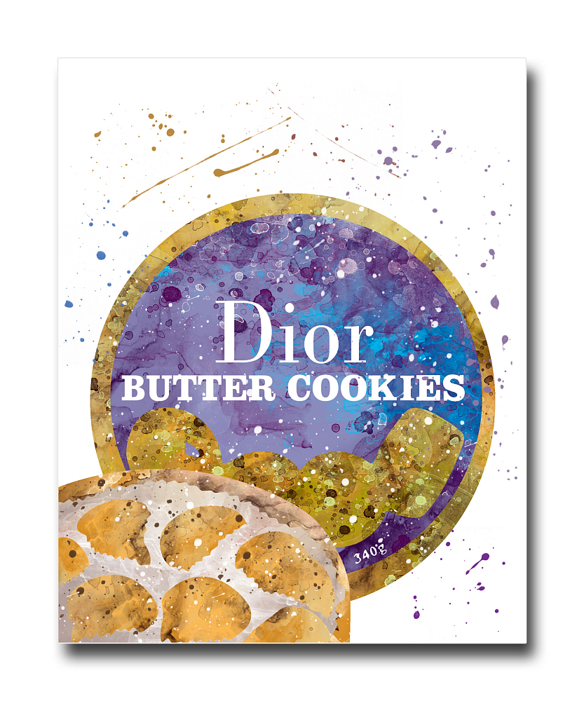 Фото Постер Dior Cookies A4. Купить с доставкой