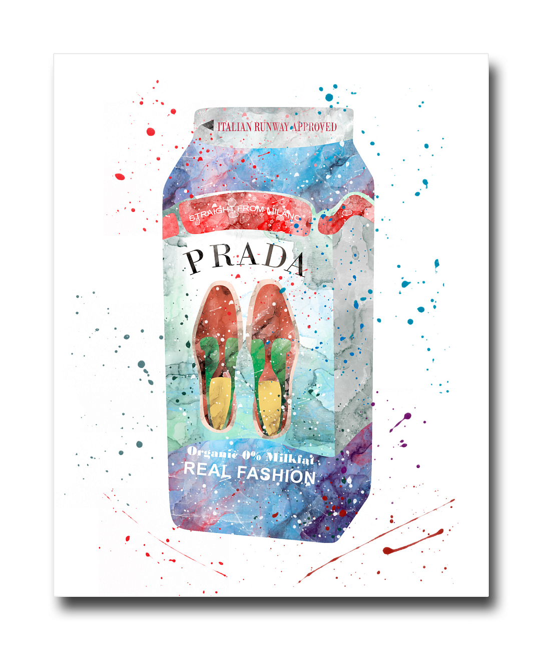 Постер Prada Milk A3 Постер Prada Milk A3