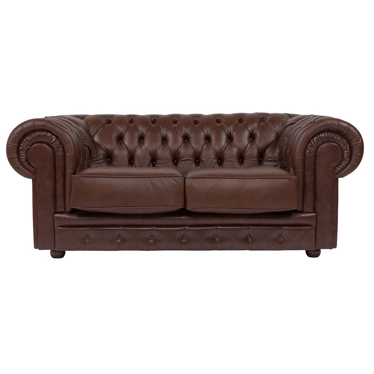 Диван Честерфилд (Chesterfield) Коричневый Экокожа М Диван Честерфилд (Chesterfield) Коричневый Экокожа М