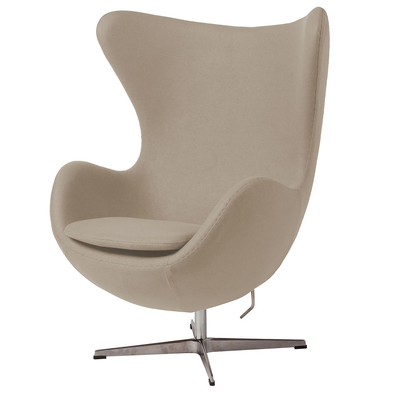 Кресло Egg Chair Бежевое 100% Шерсть М Бежевый - Мебель - Кресла купить Кресло Egg Chair Бежевое 100% Шерсть М Бежевый - Мебель - Кресла купить