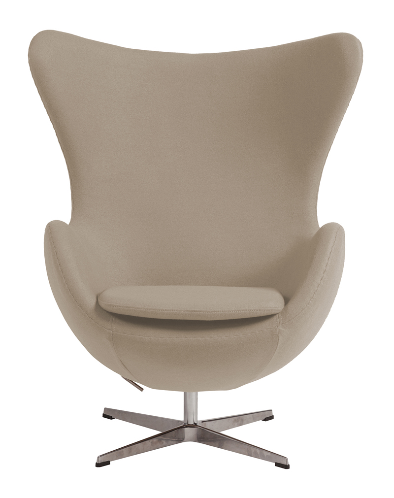 Кресло Egg Chair Бежевое 100% Шерсть М Бежевый - Мебель - Кресла купить Кресло Egg Chair Бежевое 100% Шерсть М Бежевый - Мебель - Кресла купить