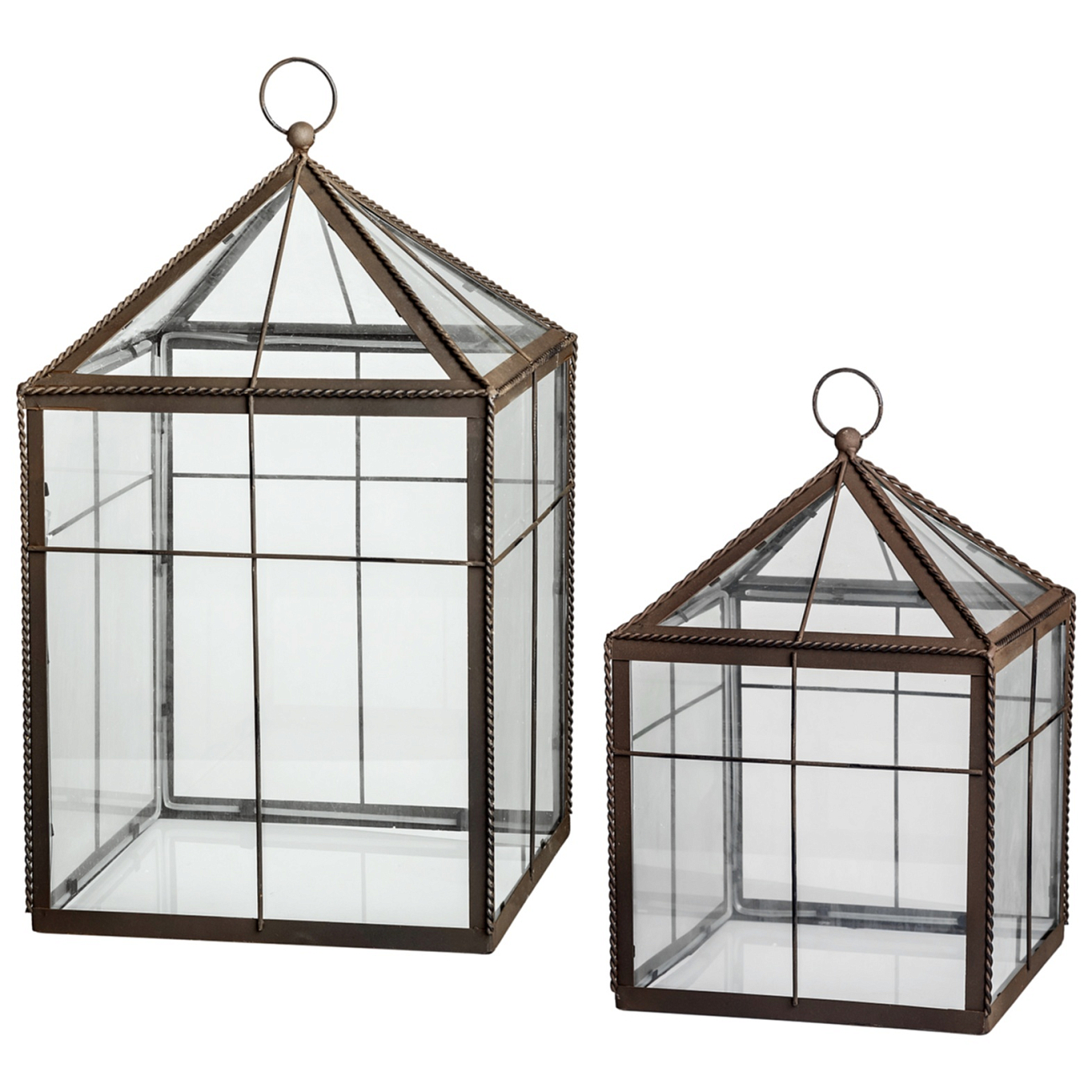 Флорариум стеклянный Greenhouse Маленький Флорариум стеклянный Greenhouse Маленький
