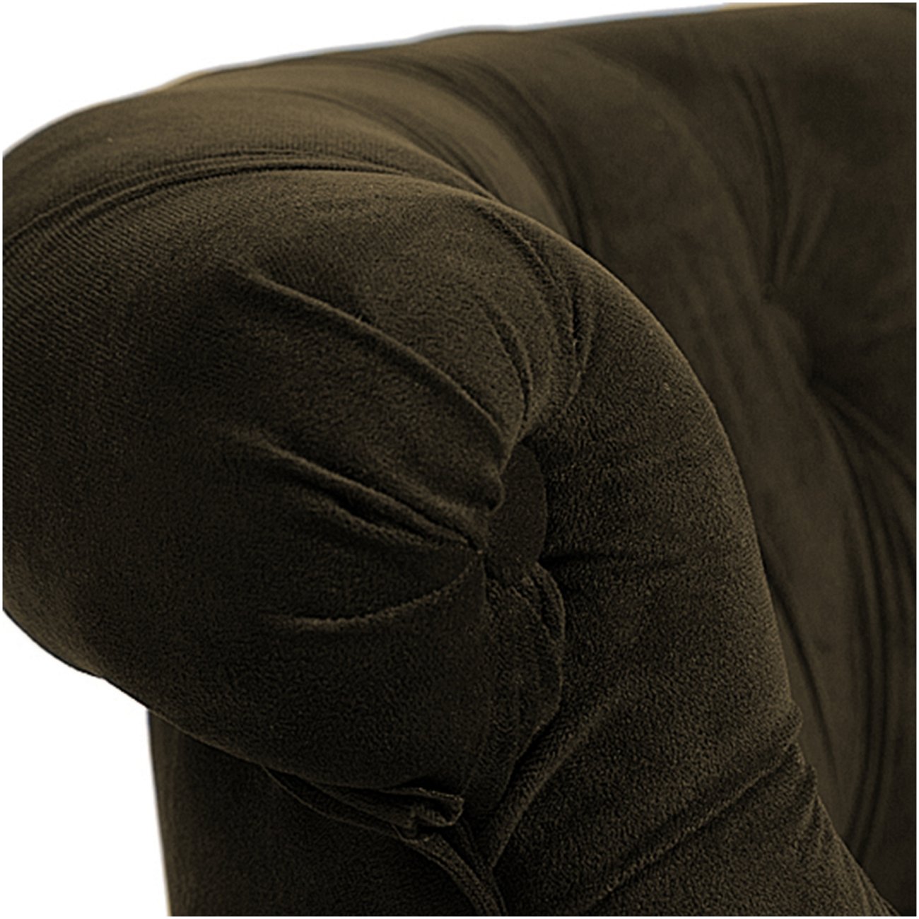 Кресло Amelie French Country Chair Серо-Коричневый Велюр Кресло Amelie French Country Chair Серо-Коричневый Велюр