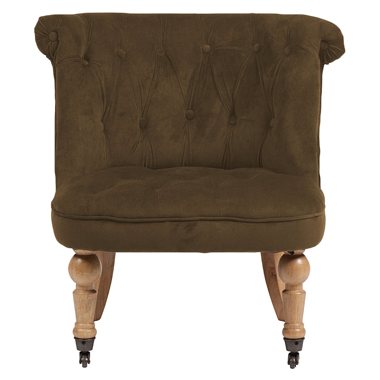 Кресло Amelie French Country Chair Тёмно- Коричневый Велюр М Кресло Amelie French Country Chair Тёмно- Коричневый Велюр М