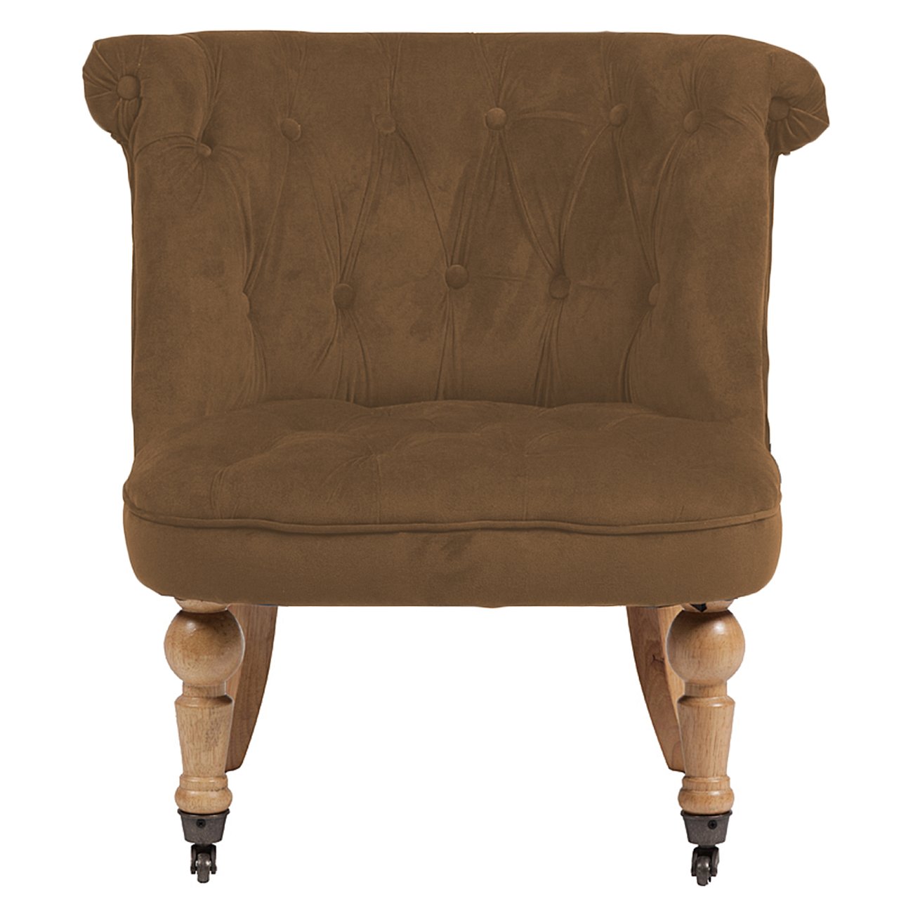 Кресло Amelie French Country Chair Коричневый Велюр Кресло Amelie French Country Chair Коричневый Велюр