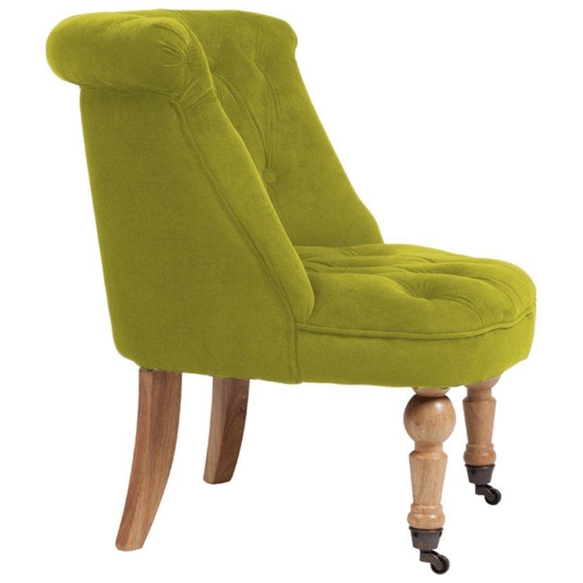 Кресло Amelie French Country Chair Оливковый Велюр Кресло Amelie French Country Chair Оливковый Велюр