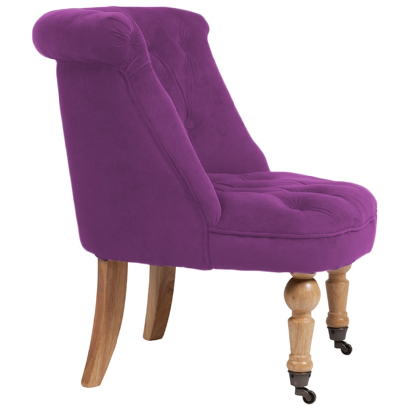 Кресло Amelie French Country Chair Фиолетовый Велюр М Кресло Amelie French Country Chair Фиолетовый Велюр М