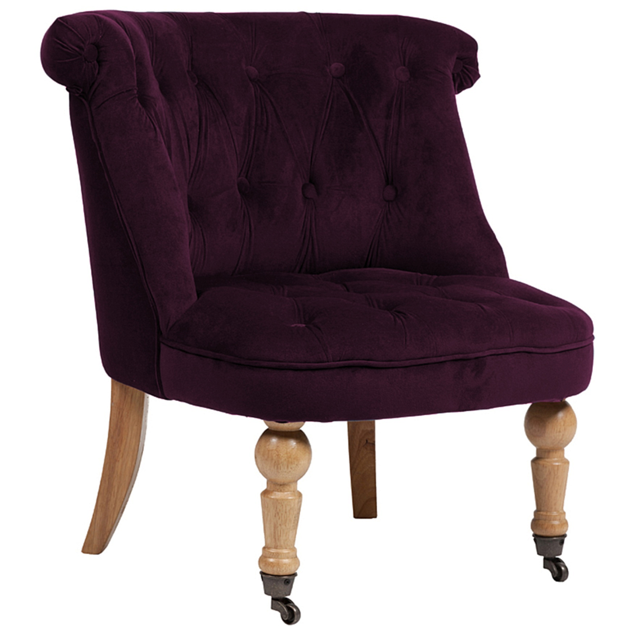 Кресло Amelie French Country Chair Лиловый Велюр М Кресло Amelie French Country Chair Лиловый Велюр М