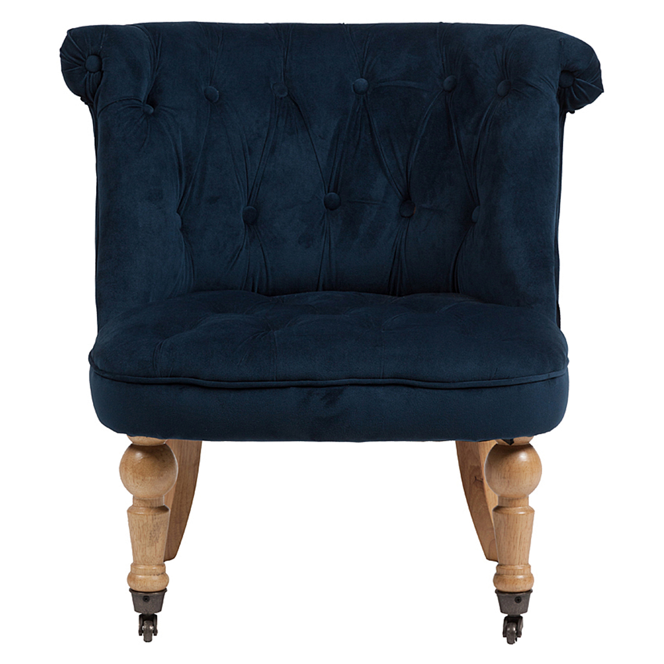 Кресло Amelie French Country Chair Синий Велюр М Кресло Amelie French Country Chair Синий Велюр М
