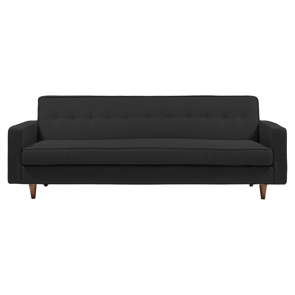 Диван Bantam Sofa Большой Лён Тёмно-Серый