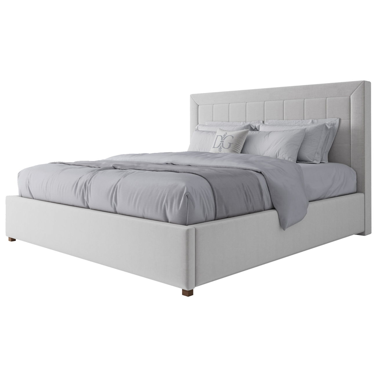 Кровать Elizabeth 180х200 Велюр Молочный Кровать Elizabeth 180х200 Велюр Молочный
